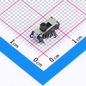 K3-1235S-F1 Slide Switch SMD Switch Single Pole Double Throw Rectangle Pin Header Gull Wing Type 9mm - Product Image 1