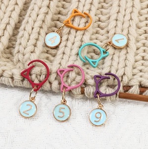 Marcadores <span class=keywords><strong>de</strong></span> Punto Metálicos Multicolores Simples, Disponibles en Stock, para Tejer, <span class=keywords><strong>Crochet</strong></span>, Costura, Contador <span class=keywords><strong>de</strong></span> Puntos, Accesorios para Manualidades - Product Image 3