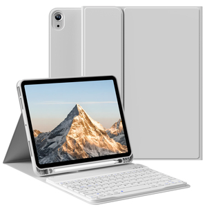 Kenke Cao Cấp Văn Phòng Từ Bàn Phím Bàn Phím Không Dây Thông Minh Từ Bìa Trường Hợp Máy Tính Bảng Với Bàn Phím Cho iPad Không Khí 4 5 11 Inch - Product Image 6