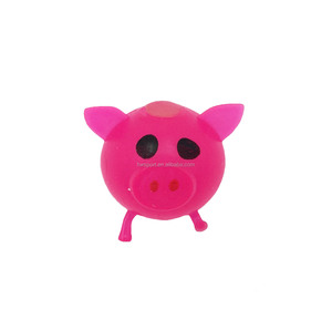 ของเล่นบอลเหนียวรูปหมูน่ารัก ขายดีปี 2019 สำหรับเด็กและผู้ใหญ่ ของเล่น TPR นุ่มพิเศษแบบกำหนดเองได้ - Product Image 1