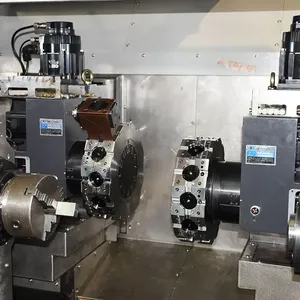 Đôi trục chính đôi kênh quay phay CNC Lathe với bmt65 sống tháp pháo máy trên bán - Product Image 3