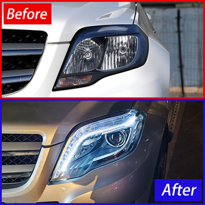 Accesorios de Lentes de Proyector LED de Alta Configuración para Actualización de Faros Delanteros para Benz <span class=keywords><strong>GLK</strong></span> X204 2013-2015, Conjunto de Faros Delanteros para Automóvil - Product Image 3