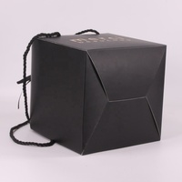 Pyramiden förmige Kosmetik verpackung Geschenk box Elegante Papier box für Kosmetik geschenke