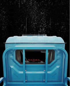 Tricycle électrique de cargaison pour la livraison agricole Tricycle tricycle <span class=keywords><strong>à</strong></span> trois <span class=keywords><strong>roues</strong></span> <span class=keywords><strong>à</strong></span> batterie 60V avec conception de carrosserie fermée - Product Image 5