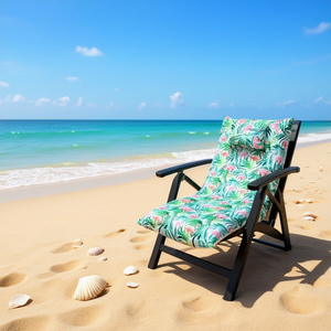 ที่นอนชายหาด TUMBONA 50*90*4ซม.-2 พร้อมเบาะรองนั่งฟองน้ำและหมอนสำหรับใช้งานกลางแจ้ง - Product Image 3