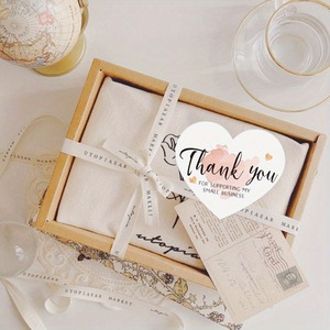 Lusso personalizzato a forma di cuore biglietto di auguri con Logo personalizzato per regali aziendali - Product Image 5