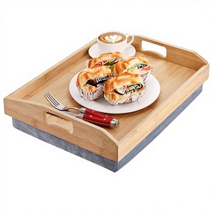 <span class=keywords><strong>Plateau</strong></span> de lit moderne en bambou avec poignées amovibles <span class=keywords><strong>pour</strong></span> <span class=keywords><strong>manger</strong></span> au lit - Product Image 1