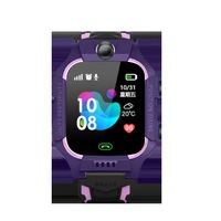 Montre connectée Q19 de 5e génération pour enfants, étanche, bracelet en silicone, suivi d'activité, caméra vidéo cachée, appel SOS, jeu Q19