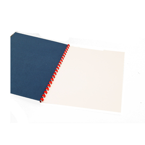 Impression de logo personnalisée en sérigraphie, reliures spirales rondes en plastique PVC de 6 mm à 28 mm, peigne de reliure en plastique, dorso plastico a spirale - Product Image 6