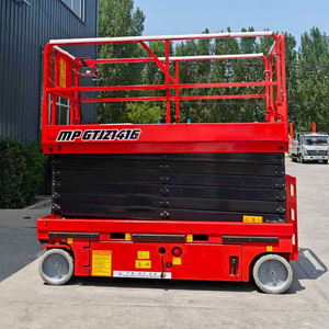 Plataforma Elevadora de Tijera Móvil sobre Orugas de 16m de Capacidad, Autopropulsada, Precio de Fábrica - Product Image 3