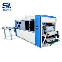 Machine d'emballage et de collage automatique pour bouteilles, pour cosmétiques et aliments - Contrôle PLC haute vitesse, motorisée, haute précision