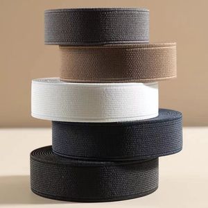 144色フラット弾性バンド10-100mm厚高速テープ靴材料荷物工芸品アクセサリー - Product Image 1