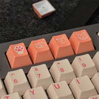 GMK Orange Boi Keycaps Cherry Profile DYE-Sub Mechanical Keyboard Keycap PBT 129 Keys for MX Switch With 6.25U 7U Space Bar