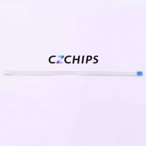 FFC-0.5-6P-100mm-B FFC Cable (Flexible Flat Cable) P=0.5mm Connector 6P 0.5mm 0.3mm Reverse - Product Image 2