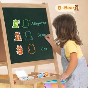 Aimants pour enfants, animaux mignons de A à Z, aimants pour réfrigérateur pour les tout-petits de 2 à 5 ans, grands aimants éducatifs, personnalisation OEM - Product Image 4