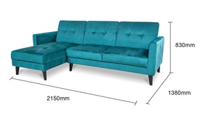 Đồ Nội Thất Nhà Sofa Phòng Khách Conforama Sofa Giường Phong Cách Hiện Đại Có Thể Gập Lại Nhung Divan Giường - Product Image 6