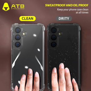 ATB Transparent Anti-choc TPU Pare-chocs Acrylique Téléphone Cas Couverture Pour <span class=keywords><strong>Samsung</strong></span> Galaxy S25 Plus S25 Ultra Protéger Couverture - Product Image 5
