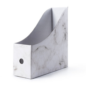 A4 Kraft Paper Cardboard Office Desk Book <strong>Magazine</strong> File Holder Storage Organizer <strong>Box</strong> - Product Image 3