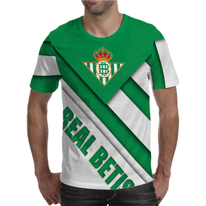 Vente De Gros Impression En 3D T-shirt Manches Courtes Sublimation Respirant Maillot De Football Sport T-shirts - Product Image 4