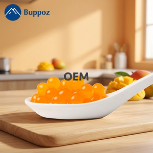 มะม่วงป๊อปปิ้งโบบา ฮาลาล วีแกน ท็อปปิ้งชานมไข่มุก บรรจุ 3.2 กก. - Product Image 3