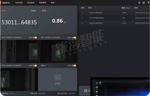 Tốc độ cao DWS trọng lượng quét phân loại máy có nghĩa là hậu cần kiểm tra các bưu kiện Kích thước trọng lượng - Product Image 2