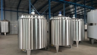 Mélangeur automatique à cisaillement élevé en acier inoxydable SUS304, prix usine, avec agitateur supérieur pour un mélange complet, pour engrais et parfums agricoles