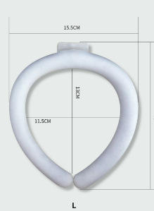 Collier rafraîchissant réutilisable Zelie Care, technologie PCM, certifié CE, 200 ml, soulagement instantané de la chaleur, pour les sports de plein air, fournitures de santé - Product Image 6