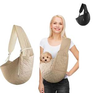 Breathable Hands-Free <b>Pet</b> Sling <b>Carrier</b> Bag for Dogs & Cats Outdoor Use - Product Image 1
