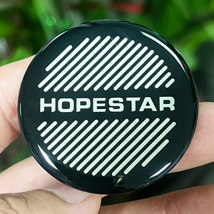 Customized <b>Logo</b> Printing 3D Crystal Resin Adhesive Waterproof Bubble Label for Phone Laptop Epoxy <b>Sticker</b> - Product Image 5