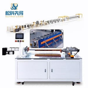 เครื่องอัดรีดแบบซ้อนโมดูลแบตเตอรี่ลิเธียมทรงปริซึมสำหรับสายการประกอบโมดูลแบตเตอรี่เก็บพลังงาน - Product Image 1