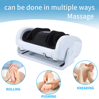 Máquina Inteligente de Terapia de Masaje para Pies con Presión Ajustable, Masajeador Eléctrico Portátil para Pantorrillas y Pies