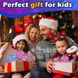 โดรนบังคับมือขนาดเล็ก Flying Orb Ball 2.6 นิ้ว สำหรับเล่นในร่มและกลางแจ้ง เชื่อมต่อบลูทูธ 2.4G WiFi พร้อมใช้งาน เหมาะสำหรับผู้เริ่มต้น - Product Image 3