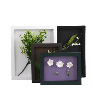 Tùy Chỉnh Gỗ Khung Hình Bán Buôn Bóng Hộp Khung Với Kính 3D Sâu Bóng Hộp Khung - Product Image 2