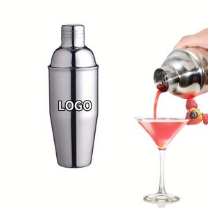 Shaker à cocktails en métal de qualité supérieure, en acier inoxydable isolé, grande capacité 550 ml, shaker à vin pour bar - Product Image 2