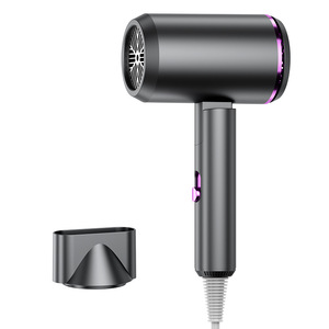 Hair Dryer Foldable Compact Design High Wind Power For Home Salon Travel Use With Dc Motor European Plug - Product Image 2