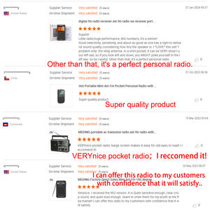 Con el mejor receptor de recepción Estación <span class=keywords><strong>digital</strong></span> de sintonización de onda corta portátil con batería Radio AM/FM/SW barata - Product Image 2