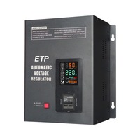 Stabilisateur de tension automatique (SVC) monophasé à commande servo, 100V-250V, affichage numérique, cuivre, TMD-8000VA, 8 KVA, 50/60Hz