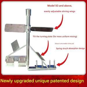 เครื่องผัดหม้อไฟอัตโนมัติ, เครื่องผสมขนาดเล็ก, ถั่ว, น้ำมันพริก, <span class=keywords><strong>กุ้ง</strong></span>เย็น, เค้กเย็น, ซอสทอด, เครื่องผสมแยม - Product Image 3