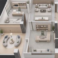 Service de planification de l'espace de bureau, conception de plans d'étage pour les zones de travail ouvertes, service de conseil en bureautique commerciale