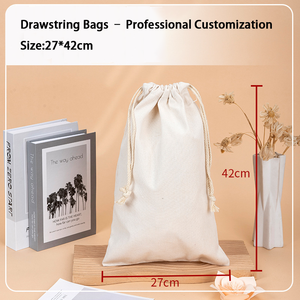 WML046 <strong>2026</strong> Custom Creative Canvas <strong>Promotional</strong> Gift Pouch Drawstring Bags with logo Pattern Print - Product Image 6