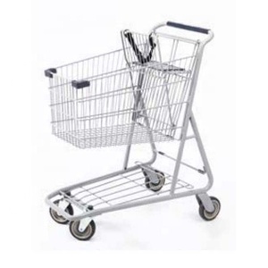 80Lメタル食料品アメリカンスタイルショッピングカートトロリー - Product Image 2