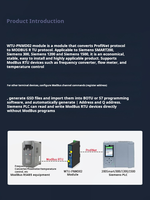 Aglomerado HIWOOYA, módulo PN de puerta de enlace de protocolo PROFINET con adquisición síncrona de 10 canales, Modbus RTU 485/TCP a 2