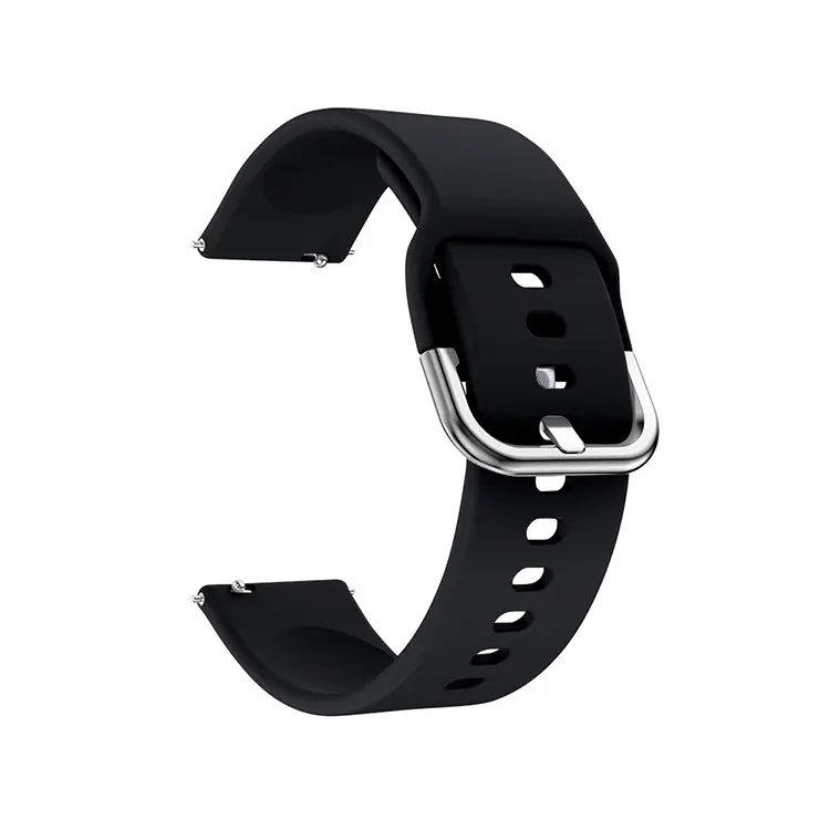 20mm 22mm silicone watch band for Samsung Galaxy Watch 3 42mm 46mm Active 2 Gear S2 S3 watch strap for Huami Amazfit Bip/GTS 2