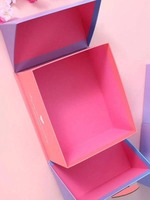 Luxuriöse Doppeltür-Magnetgeschenkbox mit Individuellem Logo, Stabile Kartonverpackung für Schmuck, Kosmetik, Schokolade, Kerzen