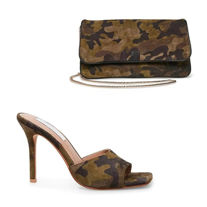Nuova Collezione Personalizzabile: Set di <span class=keywords><strong>Scarpe</strong></span> Invernali Antiscivolo <span class=keywords><strong>con</strong></span> Pelliccia <span class=keywords><strong>e</strong></span> Borsa, <span class=keywords><strong>con</strong></span> Sexy Pantofole Mimetiche <span class=keywords><strong>e</strong></span> Borsa alla Moda - Product Image 1