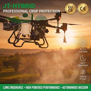 Pulvérisateur agricole industriel haute performance, cadre robuste, certifié CE/FCC, prêt à voler, professionnel, autonome, pour l'agriculture intelligente - Product Image 1