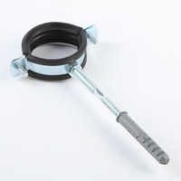 Type de soudage M8 colliers de serrage de tuyau avec matériau de construction collier de serrage de tuyau G pince de verre fixe outils de quincaillerie acier au carbone St12