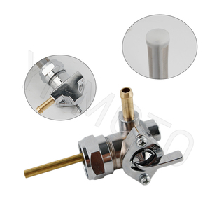 <span class=keywords><strong>Pour</strong></span> Harley Big Twin Sportster pièces de <span class=keywords><strong>moto</strong></span> 22mm filtré Petcock coude carburant vanne d'arrêt broche droite 62167-81 62163-75 - Product Image 5