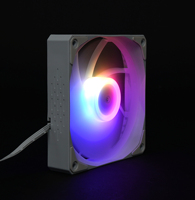 3pin/4pin Gaming PC Case Fan 120mm 12V PWM DC Copper Heatsink ARGB Fluid Bearing Quiet Computer Cooler