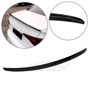 New Arrivals Professional Production Car Accessories ABS Carbon Fiber S4 Style Rear Lip Spoiler For Audi A4 B9 2019